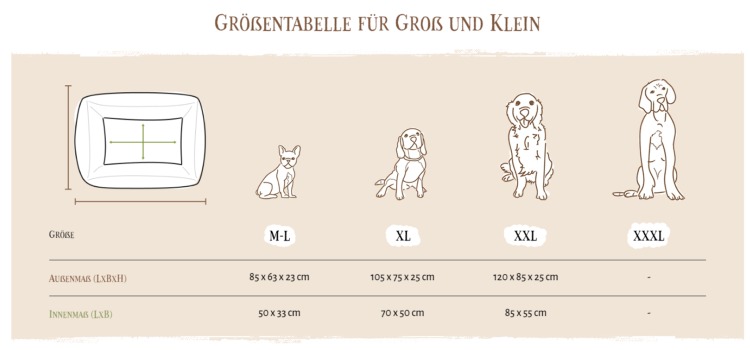 Knuffelwuff Hundebett Lotte - Velours mit feinem Handwebcharakter