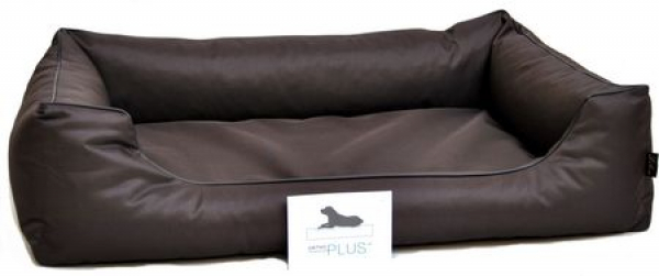 Lebon Hundebett Paula PLUS - Dunkelbraun 100x75 cm