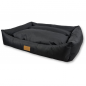 Preview: Wasserdichtes Hundebett - 62x44x22 cm - Farbe schwarz