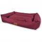 Preview: Wasserdichtes Hundebett - 62x44x22 cm - Farbe bordeauxrot