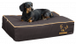 Preview: Hundebett Bodyguard - 65x50 cm -  Farbe braun