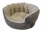 Preview: Hundebett - Hundesofa - waschbar - Wendekissen -  div. Größen - Farbe taupe