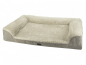 Preview: Orthopädisches Hundesofa - Hundebett - Viscoschaum - 100x65x19 cm - Farbe beige