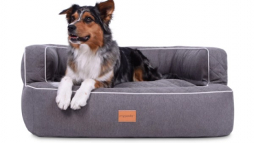 mypado Hundebett Neo Luxury - Strukturpolsterstoff - div. Größen und Farben