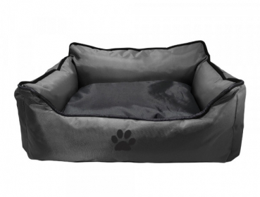 Hundebett - Hundesofa - waschbar - Nylongewebe -  div. Größen - Farbe schwarz