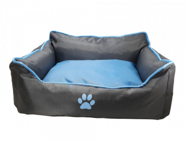 Hundebett - Hundesofa - waschbar - Nylongewebe - div. Größen - Farbe hellblau