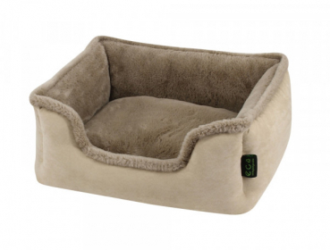 Ökologisches Hundebett aus recycelten Materialien - div. Größen - Farbe beige