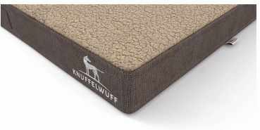 Knuffelwuff orthopädische Hundematratze Ellenie - Velour - div. Größen und Farben