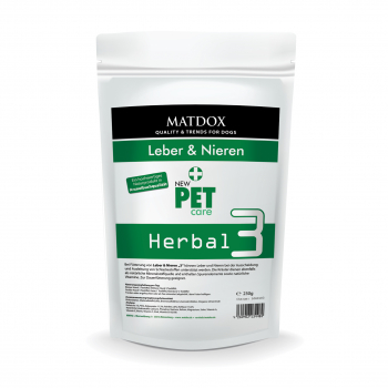 MATDOX Herbal 3 Leber Nieren Darm Kräutermischung Hunde - 230g