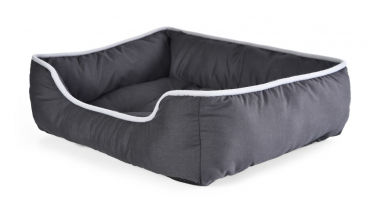 Hundebett - 56x46x16 cm - Farbe anthrazit