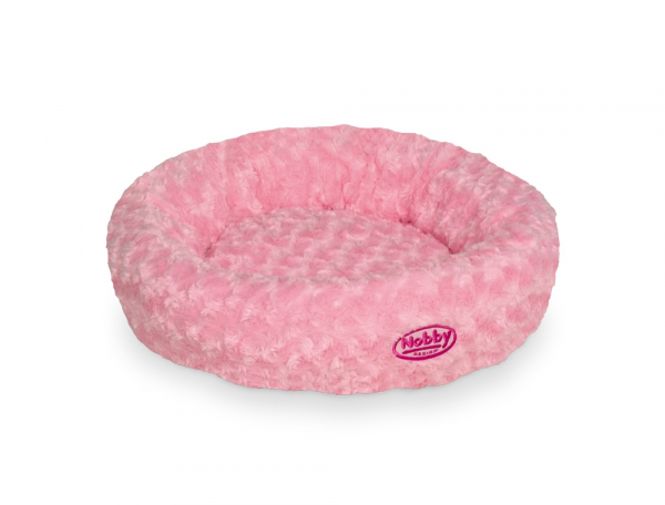 Hundebett / Donut - d=45 cm - Farbe: pink