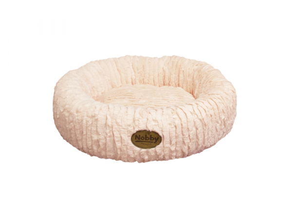 Hundebett / Donut - d=45 cm - Farbe: lachs