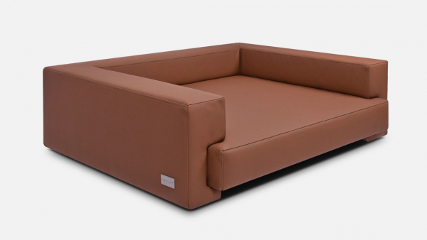 mypado Boston Kunstleder-Premium - Füllung Standard - Hundesofa - Farbe Kupfer - diverse Größen