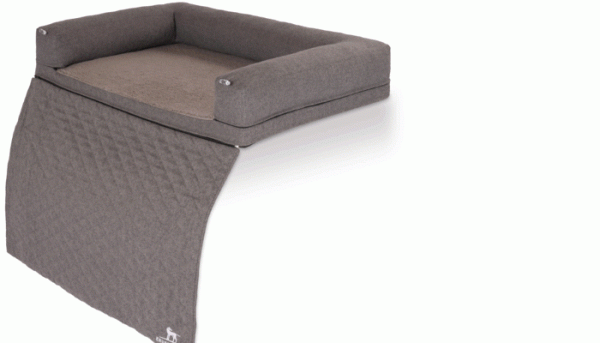 Knuffelwuff orthopädisches Hundebett Yona - 2in1 - Sofaschutz - div. Größen