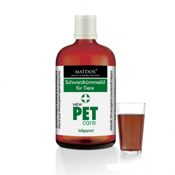 MATDOX Schwarzkümmelöl für Hunde - 100ml