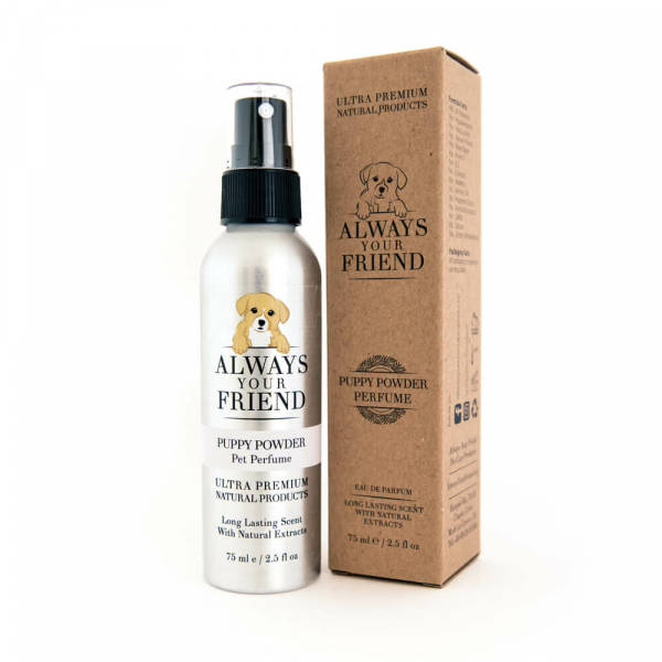 ALWAYS YOUR FRIEND – Hundeparfum - Welpenpulver - feuchtigkeitsspendend - 75ml