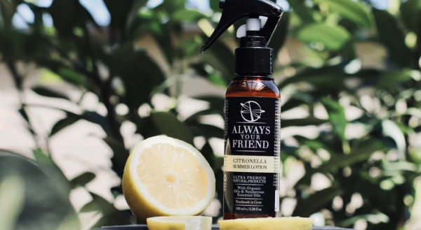 ALWAYS YOUR FRIEND – Citronella-Hautschutzlotion – Spray gegen Flöhe, Zecken - 100ml