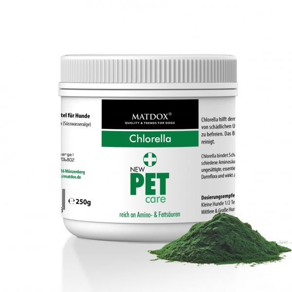 MATDOX Chlorella Pulver für Hunde - 250g