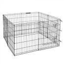 Topmast - Welpenauslauf - Metall - 560 cm - schwarz