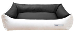Hundebett Standard Bicolor - Kunstleder - diverse Größen und Farben
